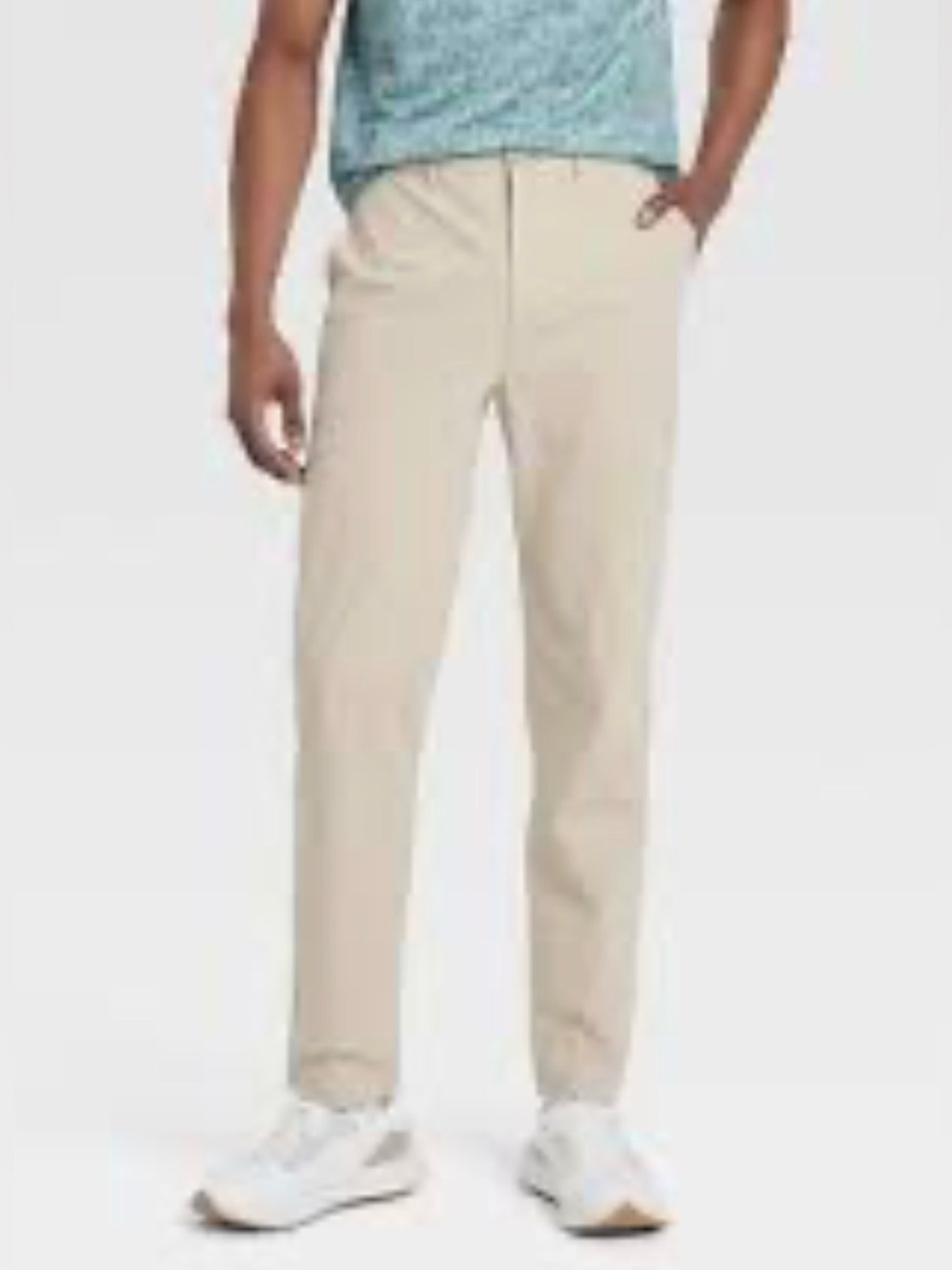 all in motion Men's Light Beige Chino Pants